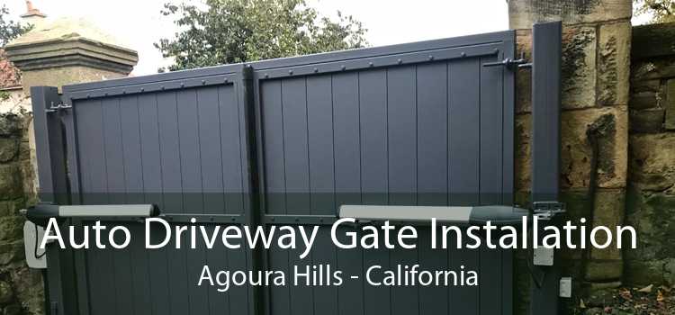 Auto Driveway Gate Installation Agoura Hills - California