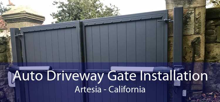 Auto Driveway Gate Installation Artesia - California