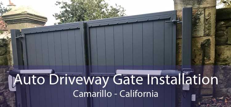 Auto Driveway Gate Installation Camarillo - California