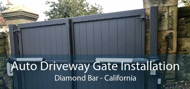 Auto Driveway Gate Installation Diamond Bar - California