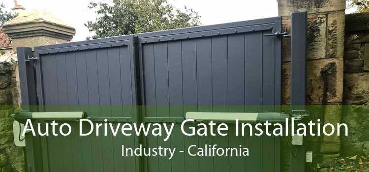 Auto Driveway Gate Installation Industry - California