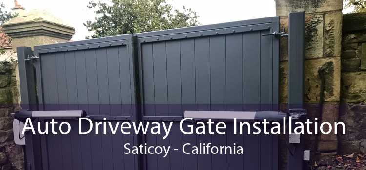 Auto Driveway Gate Installation Saticoy - California