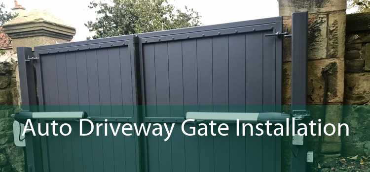 Auto Driveway Gate Installation 