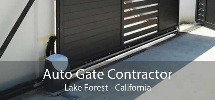 Auto Gate Contractor Lake Forest - California