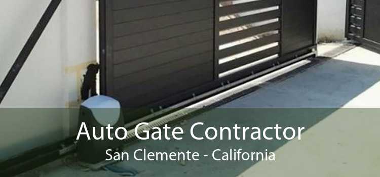 Auto Gate Contractor San Clemente - California