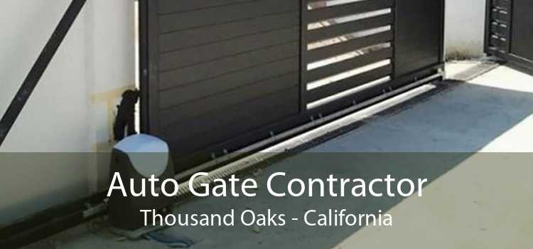 Auto Gate Contractor Thousand Oaks - California