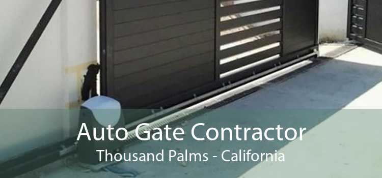 Auto Gate Contractor Thousand Palms - California