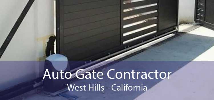 Auto Gate Contractor West Hills - California