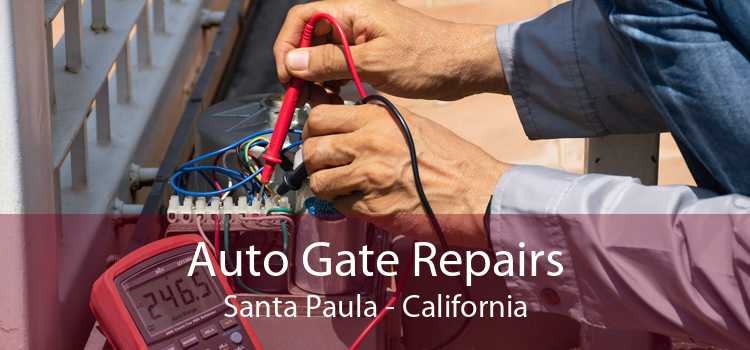 Auto Gate Repairs Santa Paula - California