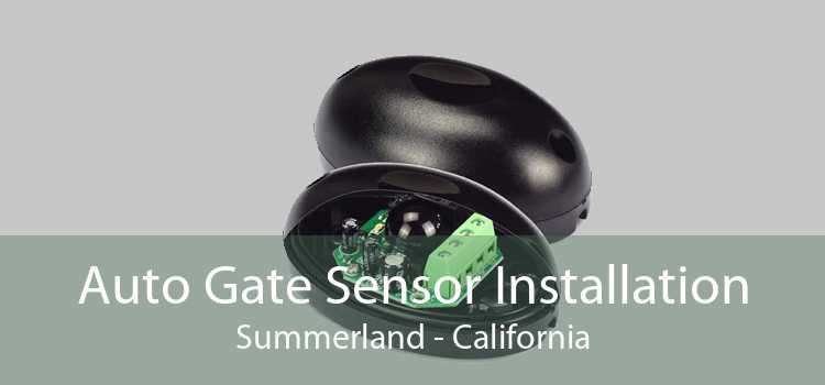 Auto Gate Sensor Installation Summerland - California