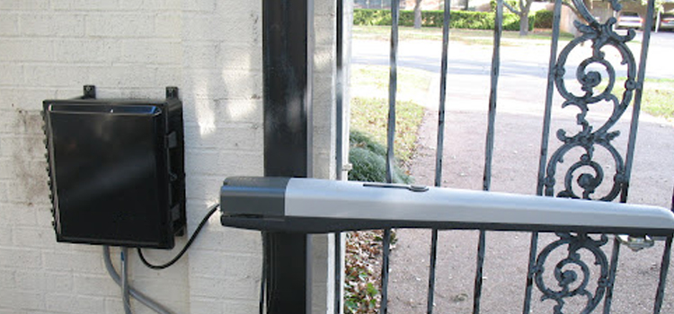 auto driveway gate opener installation